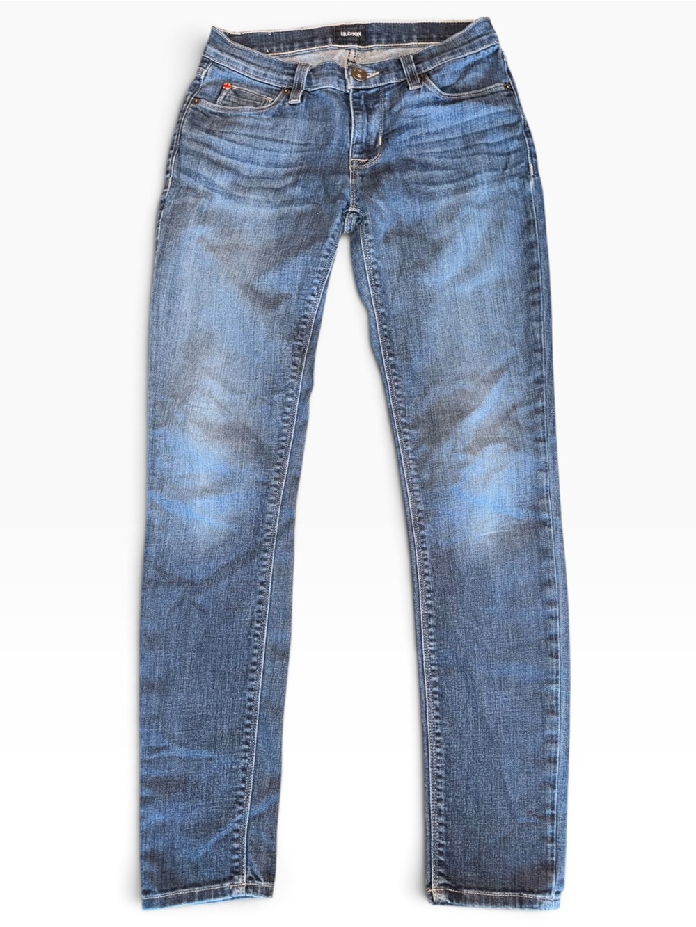 Hudson Women’s Blue Slim Straight Jeans 25